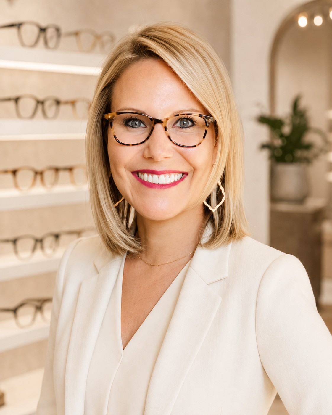 Dr. Katie Kaufman, optometrist and founder of Westlake Eye Studio